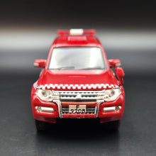 Load image into Gallery viewer, Explorafind 2015 Mitsubishi Pajero Hong Kong FSD F2908 Red 1:64 Die Cast Car New
