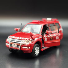 Load image into Gallery viewer, Explorafind 2015 Mitsubishi Pajero Hong Kong FSD F2908 Red 1:64 Die Cast Car New
