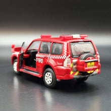 Load image into Gallery viewer, Explorafind 2015 Mitsubishi Pajero Hong Kong FSD F2908 Red 1:64 Die Cast Car New
