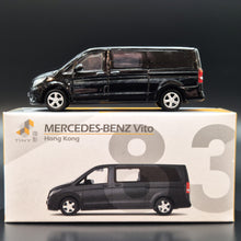 Load image into Gallery viewer, Explorafind 2019 Mercedes-Benz Vito Black 1:64 Die Cast Van New
