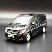 Load image into Gallery viewer, Explorafind 2019 Mercedes-Benz Vito Black 1:64 Die Cast Van New
