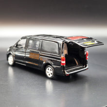 Load image into Gallery viewer, Explorafind 2019 Mercedes-Benz Vito Black 1:64 Die Cast Van New
