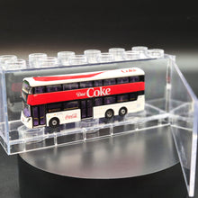 Load image into Gallery viewer, Explorafind Volvo B8L Coca-Cola Double Decker Bus White/Red 1:110 Die Cast New
