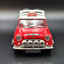 Load image into Gallery viewer, Explorafind 1967 Mini Cooper MKI Rally Red 1:50 Die Cast Car New
