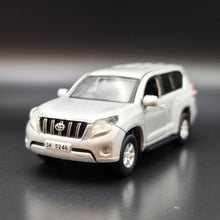 Load image into Gallery viewer, Explorafind 2013 Toyota Prado Silver 1:64 Die Cast Car New
