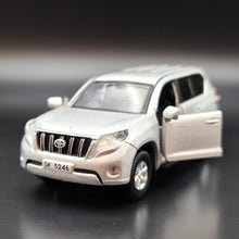 Load image into Gallery viewer, Explorafind 2013 Toyota Prado Silver 1:64 Die Cast Car New
