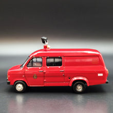 Load image into Gallery viewer, Explorafind 1980 Ford Transit MKII Lighting Tender Van Hong Kong FSD Red 1:76 Die Cast New
