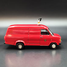 Load image into Gallery viewer, Explorafind 1980 Ford Transit MKII Lighting Tender Van Hong Kong FSD Red 1:76 Die Cast New
