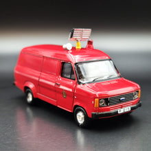 Load image into Gallery viewer, Explorafind 1980 Ford Transit MKII Lighting Tender Van Hong Kong FSD Red 1:76 Die Cast New
