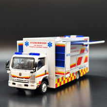 Load image into Gallery viewer, Explorafind 2015 Isuzu N Series NPR Paramedic Equipment Tender Truck 1:64 Die Cast New
