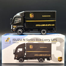 Load image into Gallery viewer, Explorafind 2015 Isuzu N Series NPR Box Truck UPS 1:76 Die Cast Truck New
