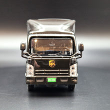 Load image into Gallery viewer, Explorafind 2015 Isuzu N Series NPR Box Truck UPS 1:76 Die Cast Truck New
