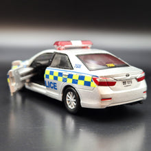 Load image into Gallery viewer, Explorafind 2011 Toyota Camry Thailand Police Silver 1:64 Die Cast Car New
