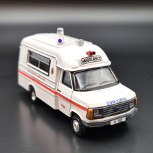 Load image into Gallery viewer, Explorafind 1980 Ford Transit MKII Ambulance A98 Hong Kong FSD 1:76 Die Cast New
