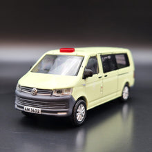 Load image into Gallery viewer, Explorafind 2019 Volkswagen T6 Transporter Hong Kong AFCD 1:64 Die Cast Van New
