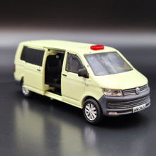 Load image into Gallery viewer, Explorafind 2019 Volkswagen T6 Transporter Hong Kong AFCD 1:64 Die Cast Van New
