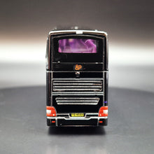 Load image into Gallery viewer, Explorafind MAN A95 Coca-Cola Double Decker Bus Black/Silver 1:110 Die Cast New
