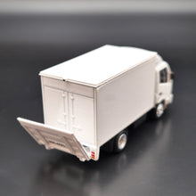 Load image into Gallery viewer, Explorafind 2022 Hino 300 Series Box Truck White 1:76 Die Cast Truck New
