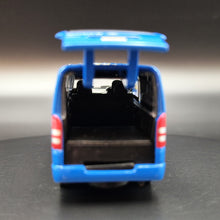 Load image into Gallery viewer, Explorafind 2017 Toyota Hiace Blue GOGOX 1:64 Die Cast Van New
