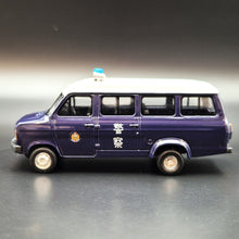 Load image into Gallery viewer, Explorafind 1980 Ford Transit MKII Royal Hong Kong Police Van AM8145 1:76 Die Cast New
