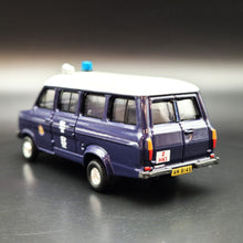 Load image into Gallery viewer, Explorafind 1980 Ford Transit MKII Royal Hong Kong Police Van AM8145 1:76 Die Cast New
