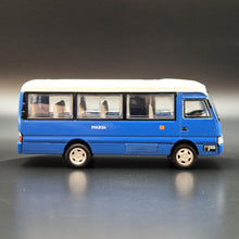 Load image into Gallery viewer, Explorafind 2010 Toyota Coaster Bus Blue Macau Security Police 1:76 Die Cast Bus New
