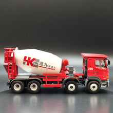 Load image into Gallery viewer, Explorafind 2019 Hino Series 700 Concrete Mixer Truck Hong Kong Red 1:76 Die Cast Truck New
