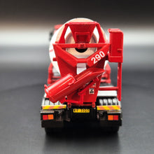 Load image into Gallery viewer, Explorafind 2019 Hino Series 700 Concrete Mixer Truck Hong Kong Red 1:76 Die Cast Truck New
