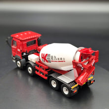 Load image into Gallery viewer, Explorafind 2019 Hino Series 700 Concrete Mixer Truck Hong Kong Red 1:76 Die Cast Truck New
