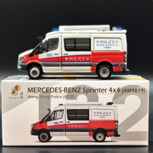 Load image into Gallery viewer, Explorafind 2019 Mercedes-Benz Sprinter FL 4x4 Hong Kong Police (Bomb Disposal Unit) 1:64 Die Cast New
