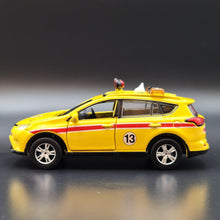 Load image into Gallery viewer, Explorafind 2016 Toyota RAV4 Hong Kong Airport (Airfield Patrol Vehicle) 1:64 Die Cast Car New
