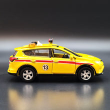 Load image into Gallery viewer, Explorafind 2016 Toyota RAV4 Hong Kong Airport (Airfield Patrol Vehicle) 1:64 Die Cast Car New
