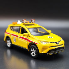 Load image into Gallery viewer, Explorafind 2016 Toyota RAV4 Hong Kong Airport (Airfield Patrol Vehicle) 1:64 Die Cast Car New
