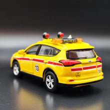 Load image into Gallery viewer, Explorafind 2016 Toyota RAV4 Hong Kong Airport (Airfield Patrol Vehicle) 1:64 Die Cast Car New
