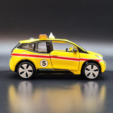 Load image into Gallery viewer, Explorafind 2017 BMW i3 Hong Kong Airport - Airfield Patrol Vehicle 1:64 Die Cast Car New
