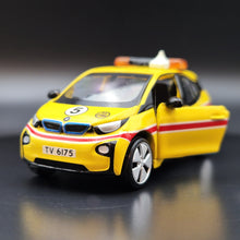 Load image into Gallery viewer, Explorafind 2017 BMW i3 Hong Kong Airport - Airfield Patrol Vehicle 1:64 Die Cast Car New
