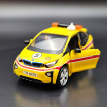 Load image into Gallery viewer, Explorafind 2017 BMW i3 Hong Kong Airport - Airfield Patrol Vehicle 1:64 Die Cast Car New
