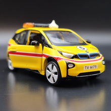 Load image into Gallery viewer, Explorafind 2017 BMW i3 Hong Kong Airport - Airfield Patrol Vehicle 1:64 Die Cast Car New
