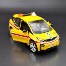 Load image into Gallery viewer, Explorafind 2017 BMW i3 Hong Kong Airport - Airfield Patrol Vehicle 1:64 Die Cast Car New
