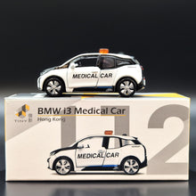 Load image into Gallery viewer, Explorafind 2017 BMW i3 Hong Kong Medical Car White 1:64 Die Cast Car New
