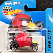 Load image into Gallery viewer, Hot Wheels 2014 Angry Birds - Red Bird #82 HW City - Tooned 1 New
