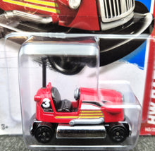 Load image into Gallery viewer, Hot Wheels 2013 Bump Around Red #145 HW Racing - Super Chromes New Long Card
