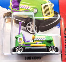 Load image into Gallery viewer, Hot Wheels 2014 Bump Around Green #166 HW Race - Track Aces New Long Card
