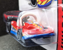 Load image into Gallery viewer, Hot Wheels 2014 Lets Go Red #165 HW Race - Track Aces New Long Card
