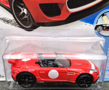 Load image into Gallery viewer, Hot Wheels 2016 &#39;15 Jaguar F-Type Project 7 Red #111 HW Showroom 1/10 New Long Card
