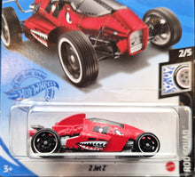 Load image into Gallery viewer, Hot Wheels 2021 2 Jet Z Red #94 Rod Squad 2/5 New Long Card
