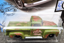 Load image into Gallery viewer, Hot Wheels 2020 &#39;52 Chevy Truck Matte Green #201 Rod Squad 3/10 New Long Card
