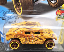 Load image into Gallery viewer, Hot Wheels 2020 Humvee Yellow #161 HW Art Cars 5/10 New Long Card
