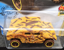 Load image into Gallery viewer, Hot Wheels 2020 Humvee Yellow #161 HW Art Cars 5/10 New Long Card
