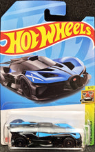 Load image into Gallery viewer, Hot Wheels 2023 Bugatti Bolide Black #213 HW Exotics 6/10 New Long Card
